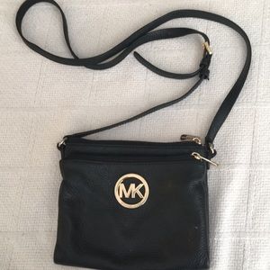 💯 AUTHENTIC Michael Kors BlackCrossbody Purse